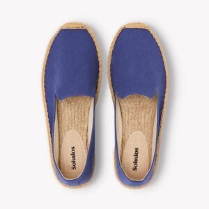 SOLUDOS The Smoking Original Espadrille Marlin Blue New In Box Size 8